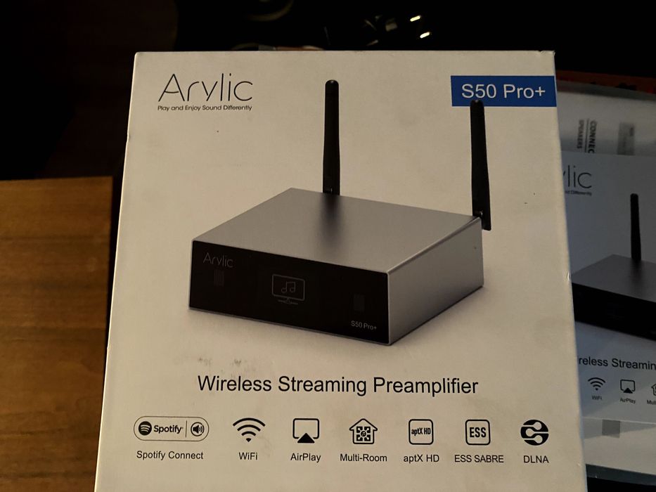 Попередній підсилювач aудіострімер  Arylic S50 Pro+