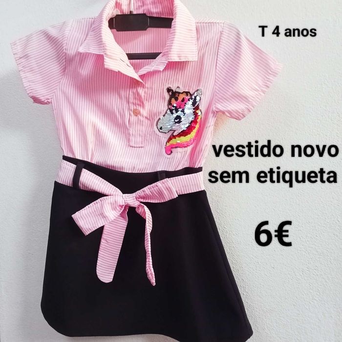 Vestidos menina 4/5 anos