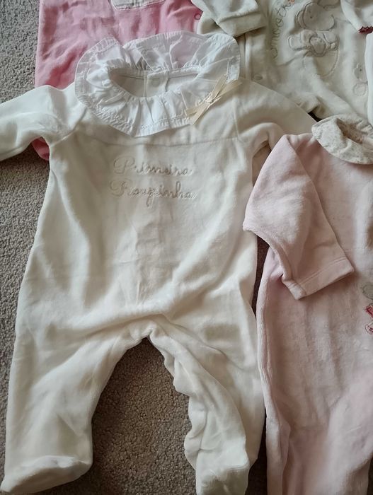 Lote de babygrows para recém nascido