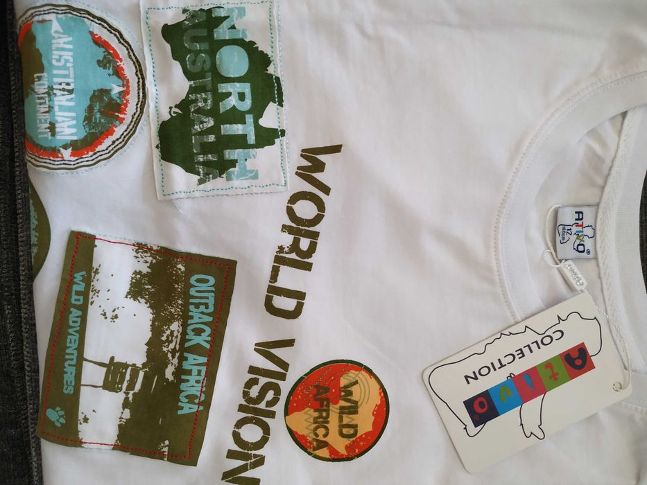 Novo. T-shirt menino 12 anos.