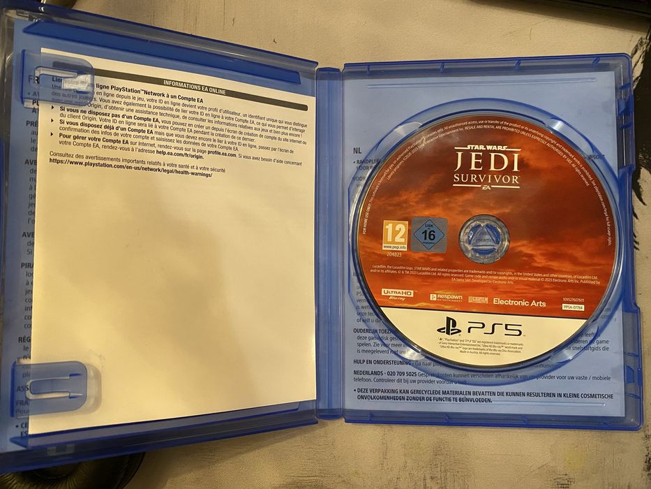 Диск Star Wars: Jedi Survivor для PS5 Playstation 5