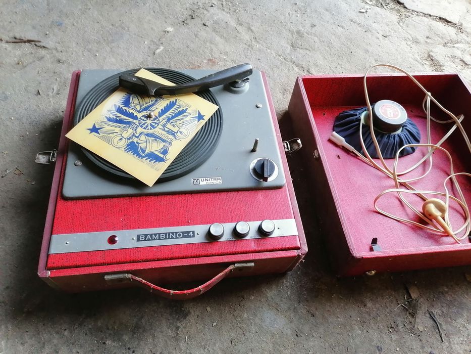 Gramofon bambino kompletny