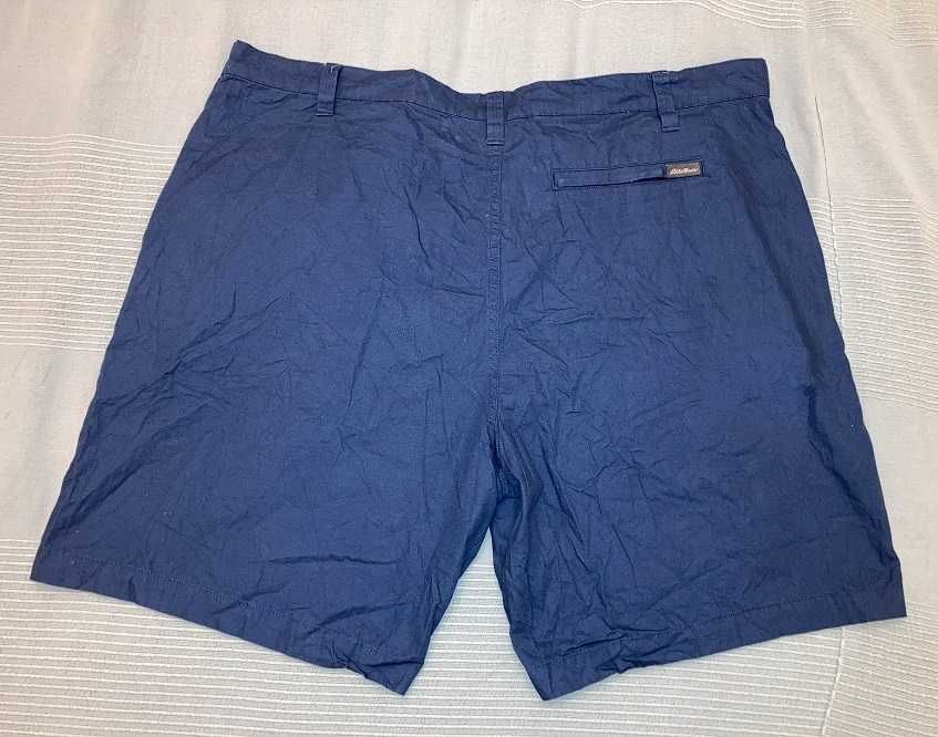 EDDIE BAUER - szorty granatowe - chino - rozm. 3XL (pas 112 cm)
