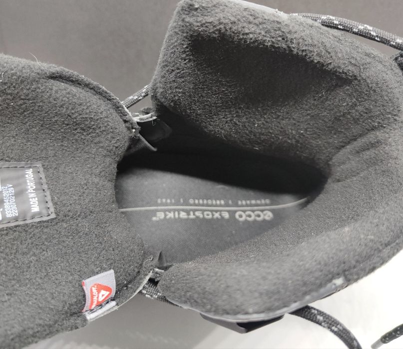 Шкіряні 26см теплі черевики Ecco Exostrike оригінал