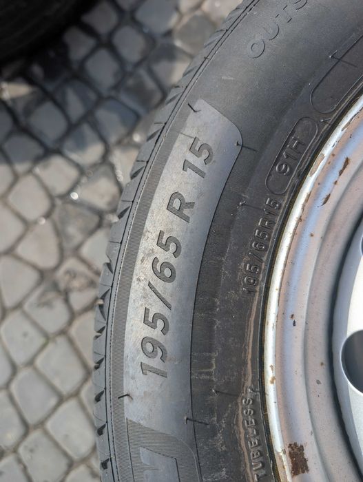 запасне колесо Peugeot Expert Partner Rifter 195/65 R15 Michelin Prim4