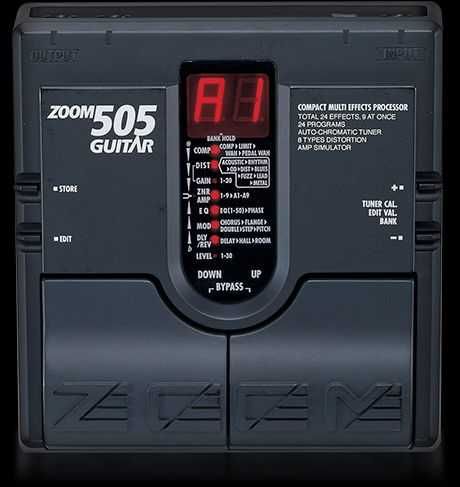 Zoom 505 pedaleira de guitarra - Posso trocar por algo relacionado com musica