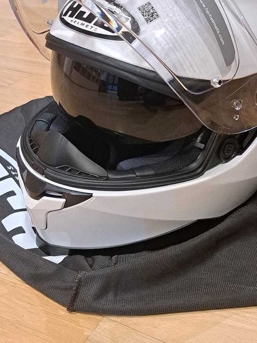 Capacete HJC C70N WHITE/Pérola S