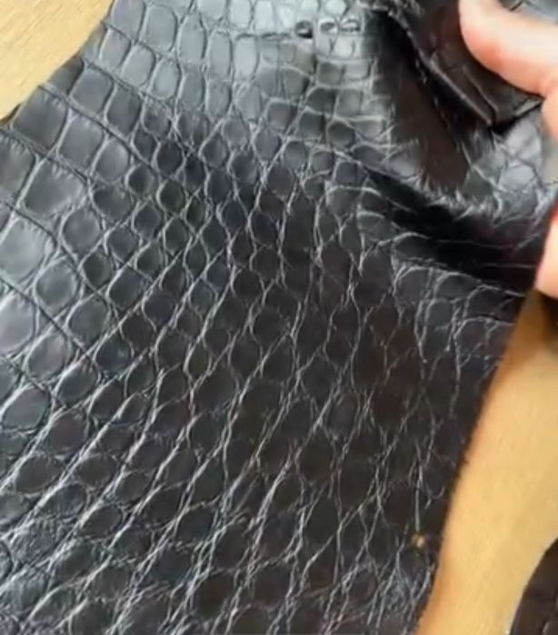 Продам кусок натуральной кожи крокодила