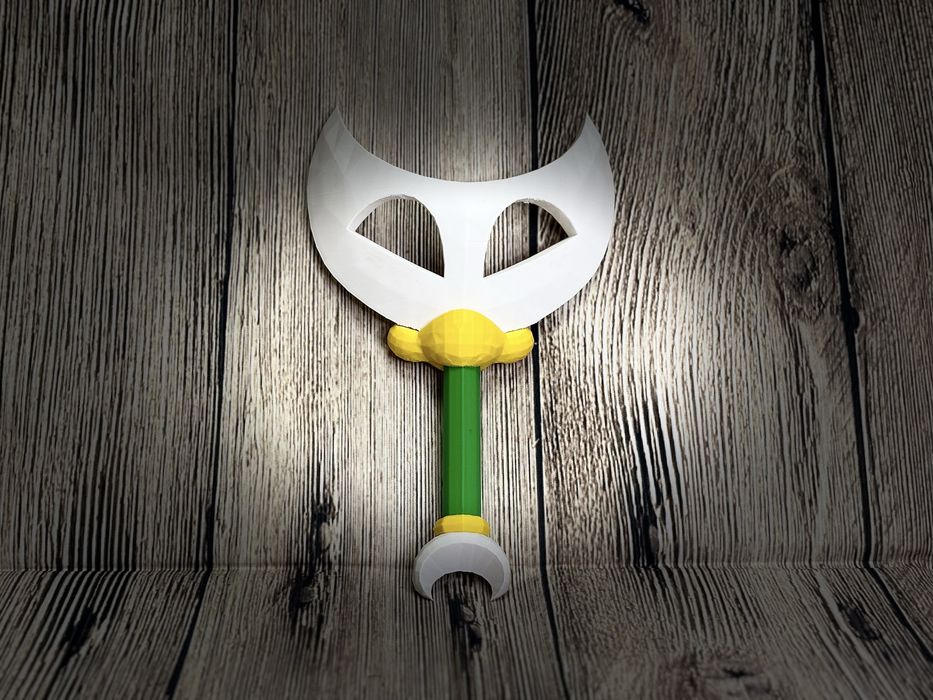 Маска пластик "Brawl Stars"