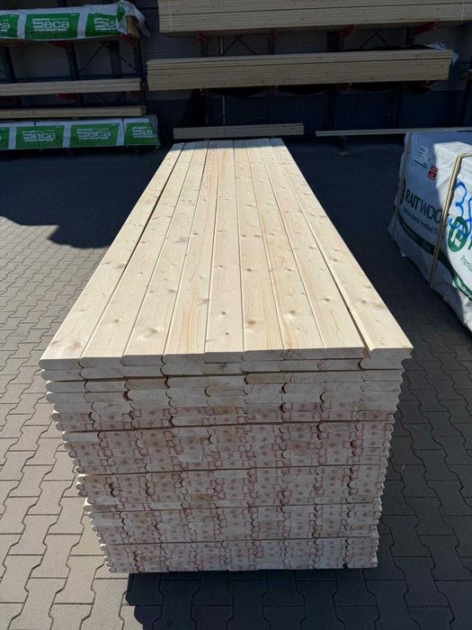 Deska Block 38x120mm do budowy saun beczek bali