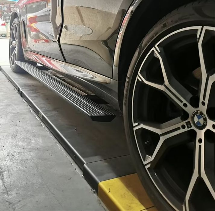 выездные выдвижные электро подножки bmw X7 G07 ступеньки