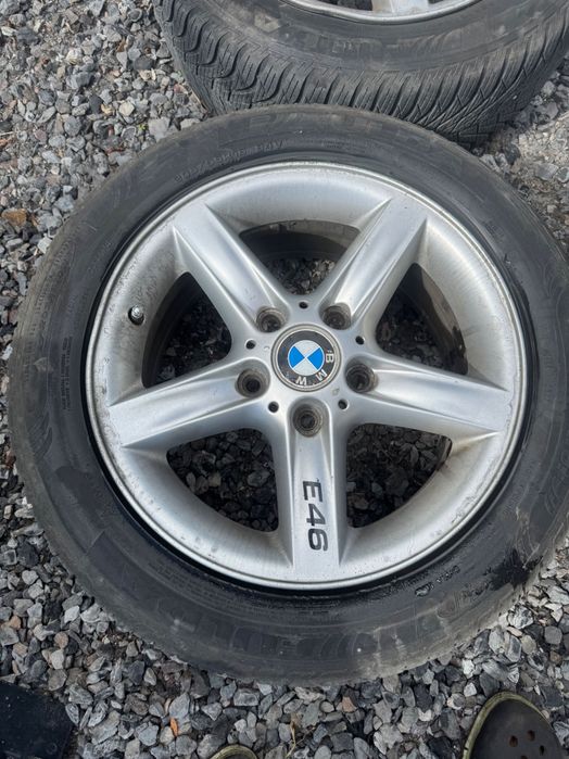 Aluminiowe felgi R17 z oponami BMW E46, E90, F30, E60