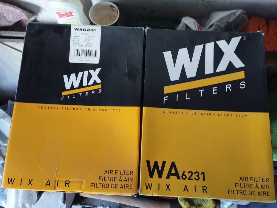 воздушный фильтр wix wa6231