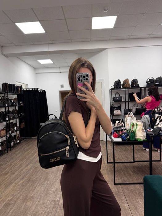 Рюкзак guess manhattan коричневий