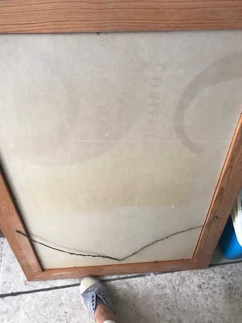 Espelho em madeira maciça Pinho