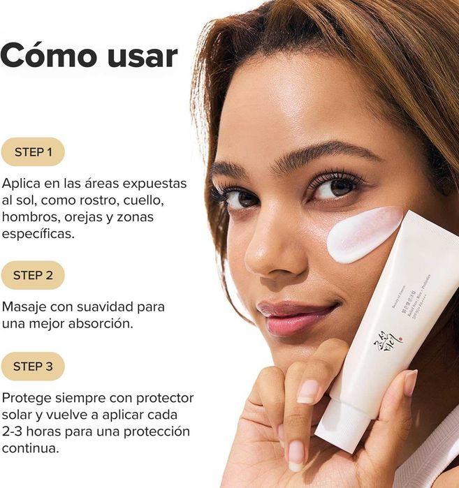 Beauty of Joseon - Protetor solar com FPS +50 com extratos de arroz e probióticos
