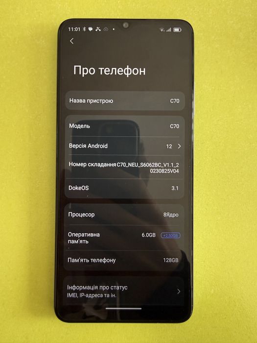 Oscal c70 6 + 2,5 gb