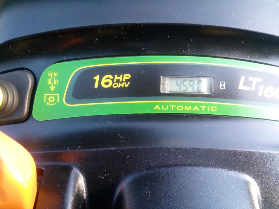 Traktorek kosiarka John Deere LT160 Mulczer 16KM pompa oleju