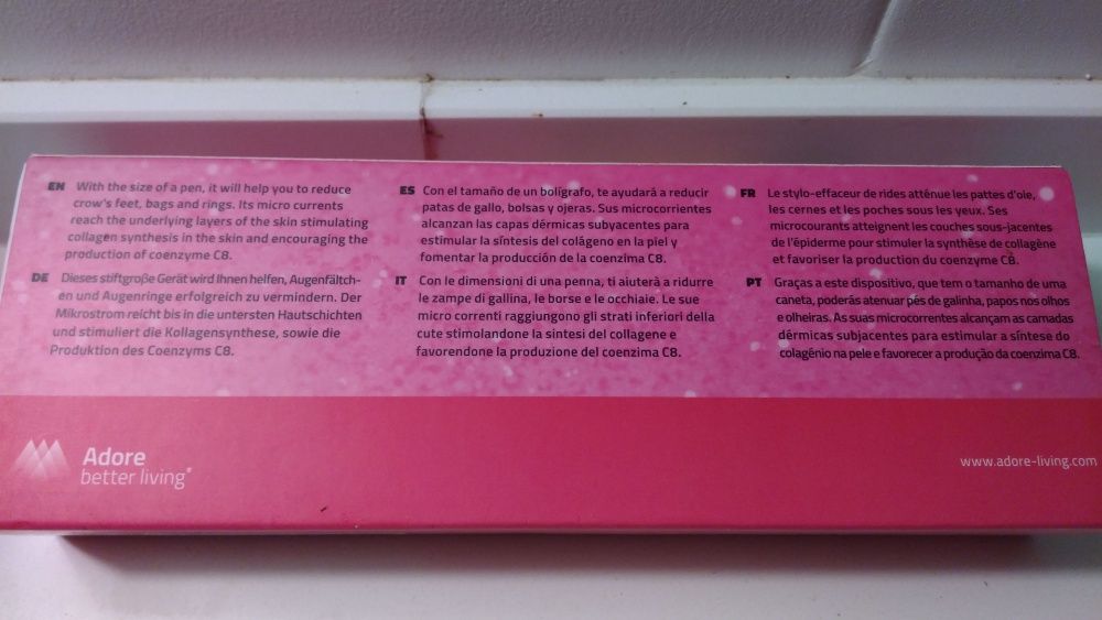 Rejuvenescedor Facial novo - nunca usado. ENVIO GRATIS