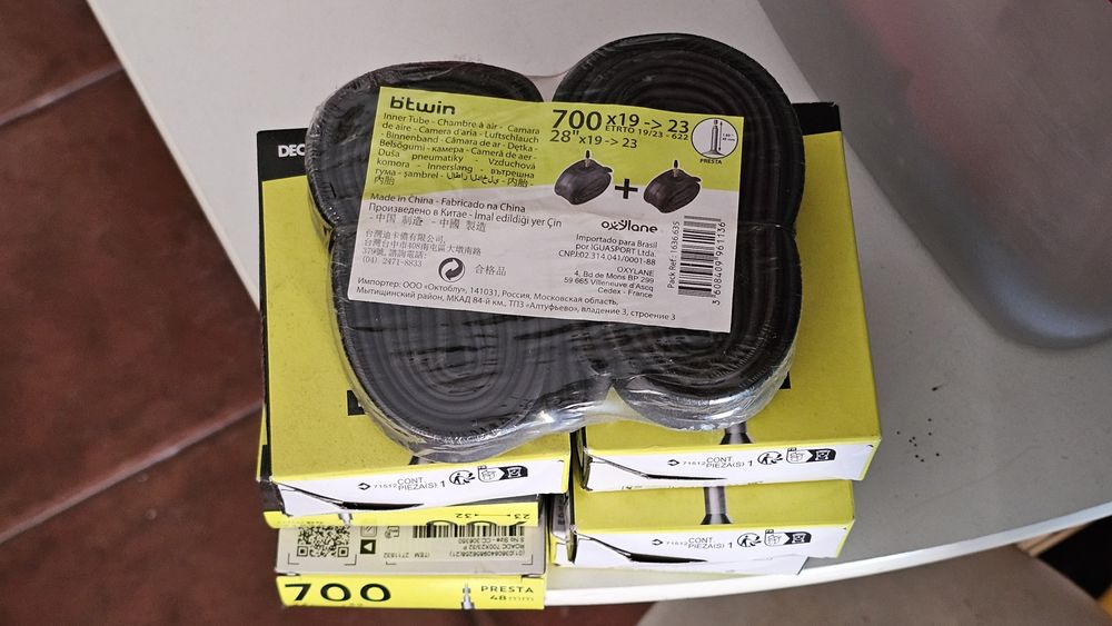 Câmaras de ar decathlon