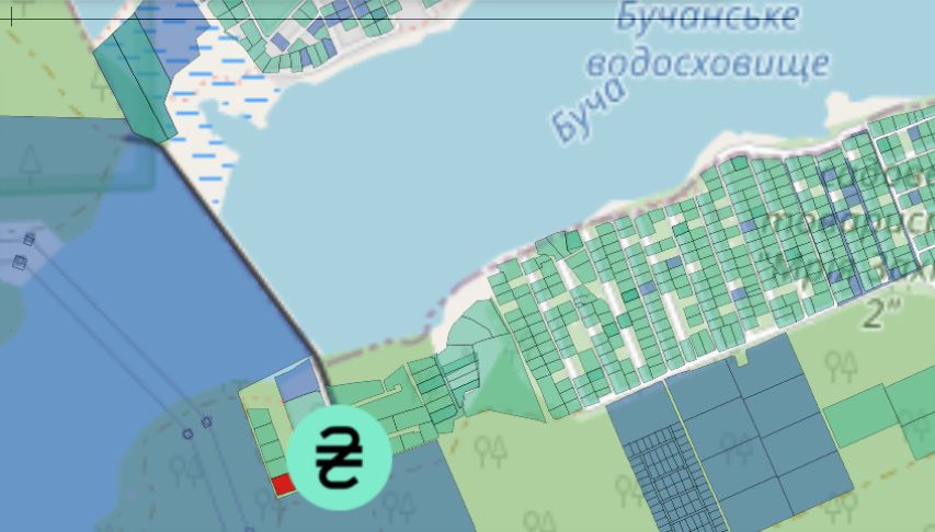 Продаж земельна ділянка 12 соток Бучанське водосховище (1 хвилина до берегу!)