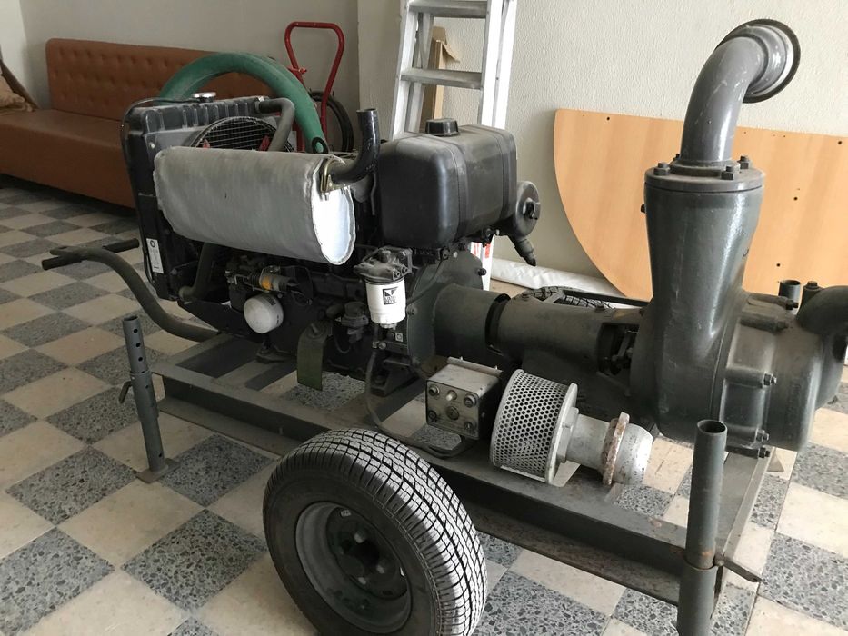 Bomba motorizada gasoleo
