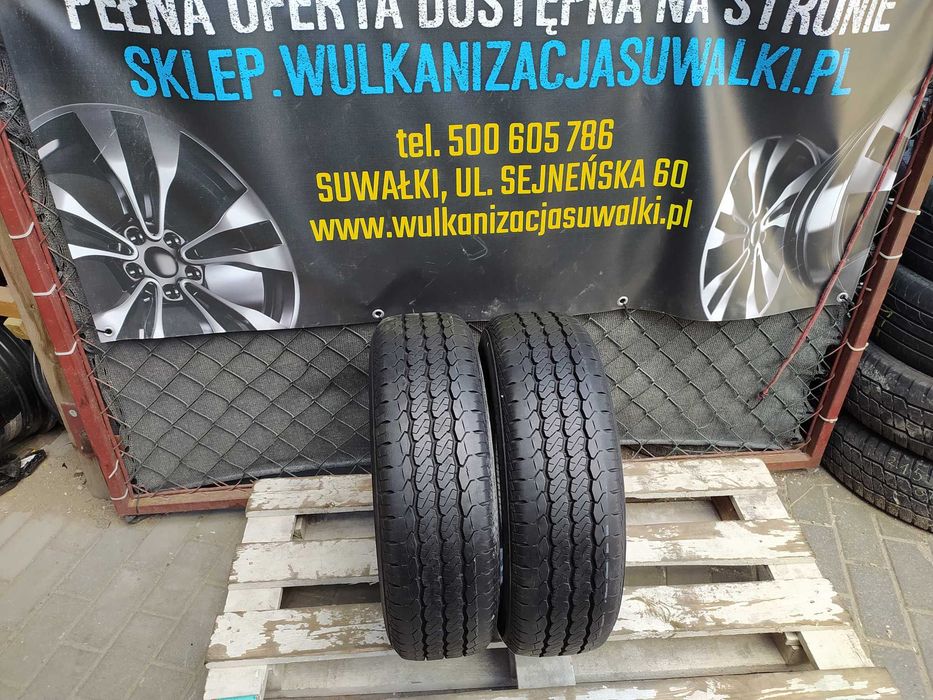 2x używane opony letnie 165/70 R14C Lassa Gwarancja Montaż