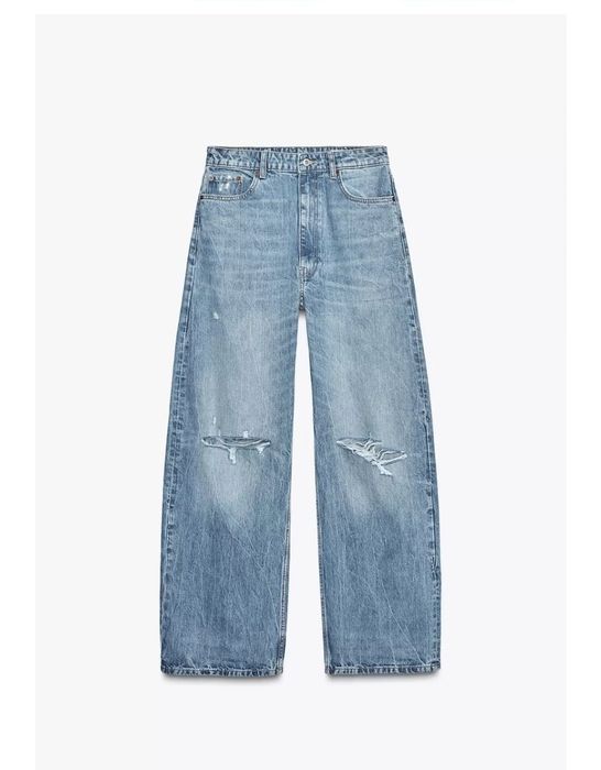 Джинсы багги zara baggy 36.40 джинси баггі S, M, L