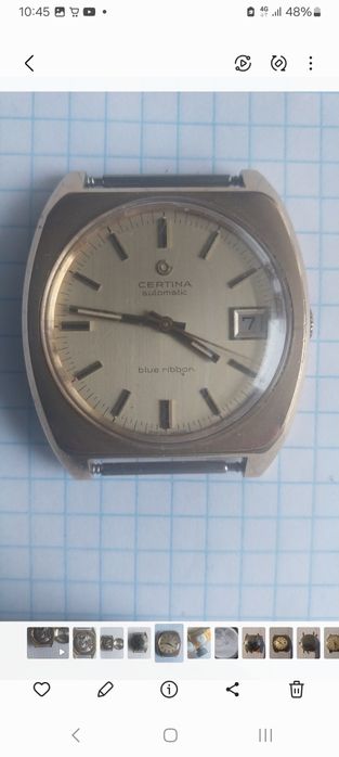 Продам винтажные часы Certina.