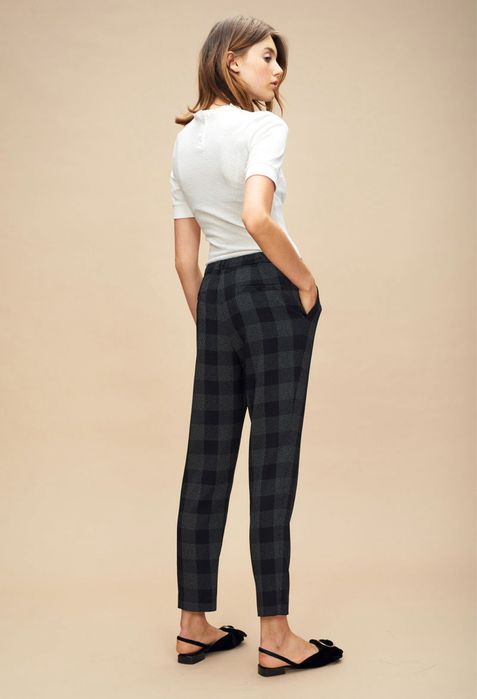 Claudie Pierlot eleganckie spodnie garniturowe