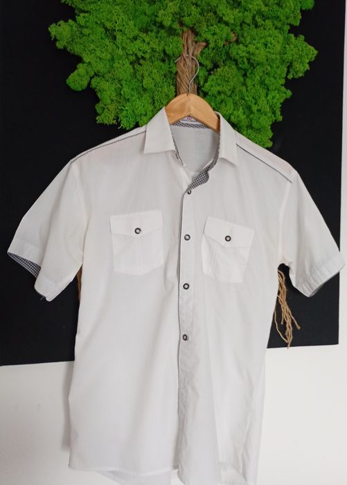 Koszula biała chłopiec 12-13 lat