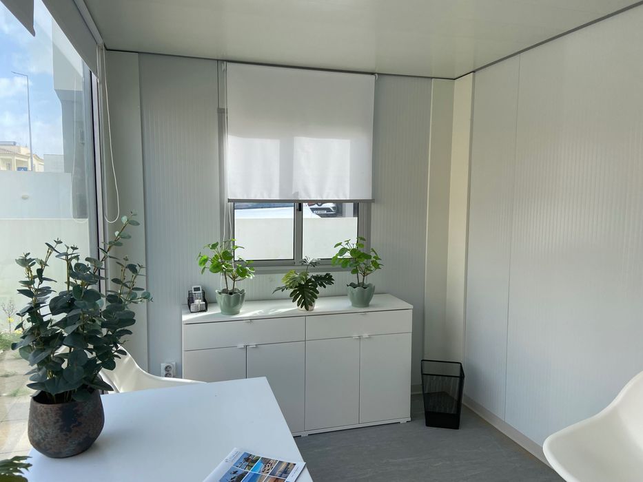 port-cabin contentor de vendas / escritorio