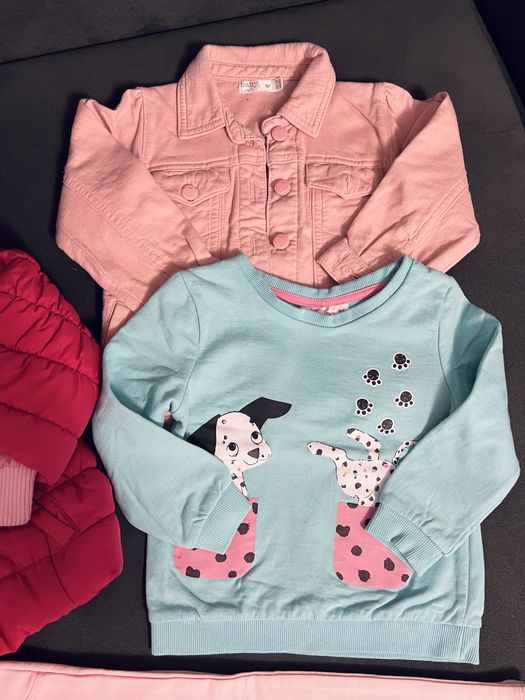 Zestaw dla dziewczynki rozm 86