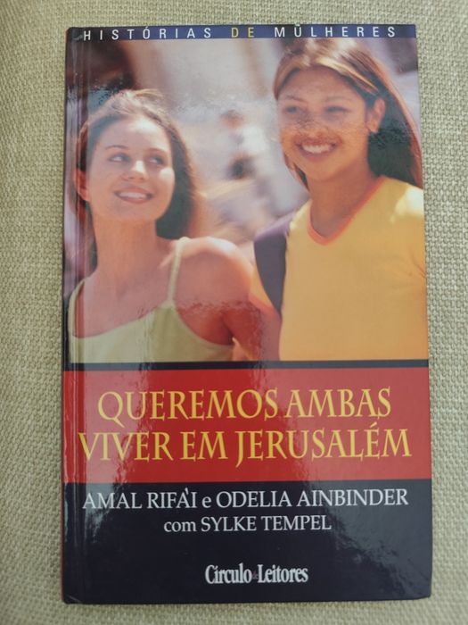 Livro Queremos ambas viver em Jerusalém por Amal e Odelia