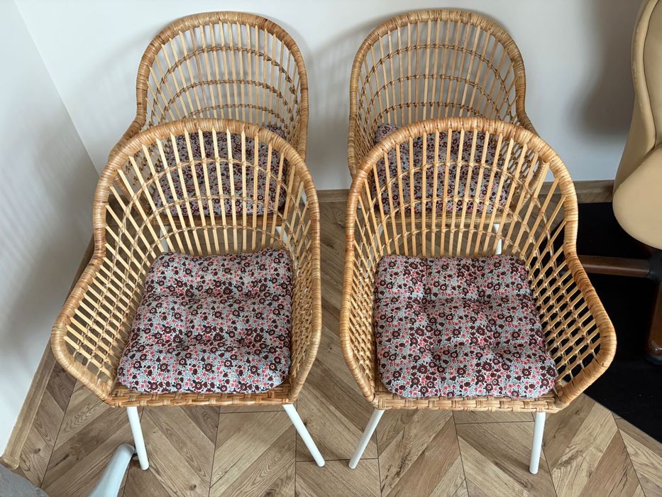 Krzesła Ikea krzesła rattanowe krzesła boho