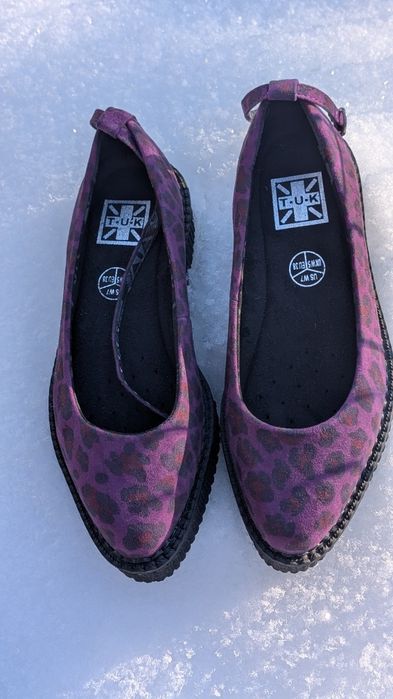 Леопардові балетки T.U.K.