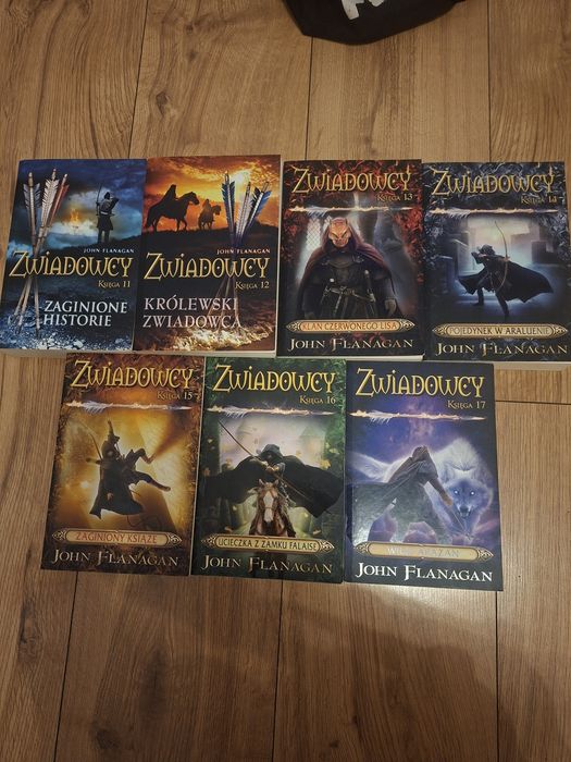 Seria książek zwiadowcy