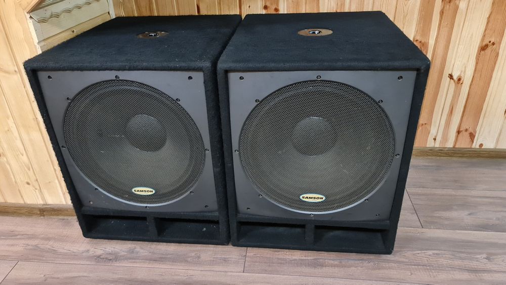 Пасивний сабвуфер Samson RS18S  пара в гарному стані.