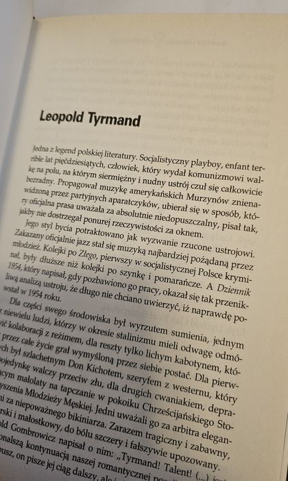 Zły Tyrmand Mariusz Urbanek książka