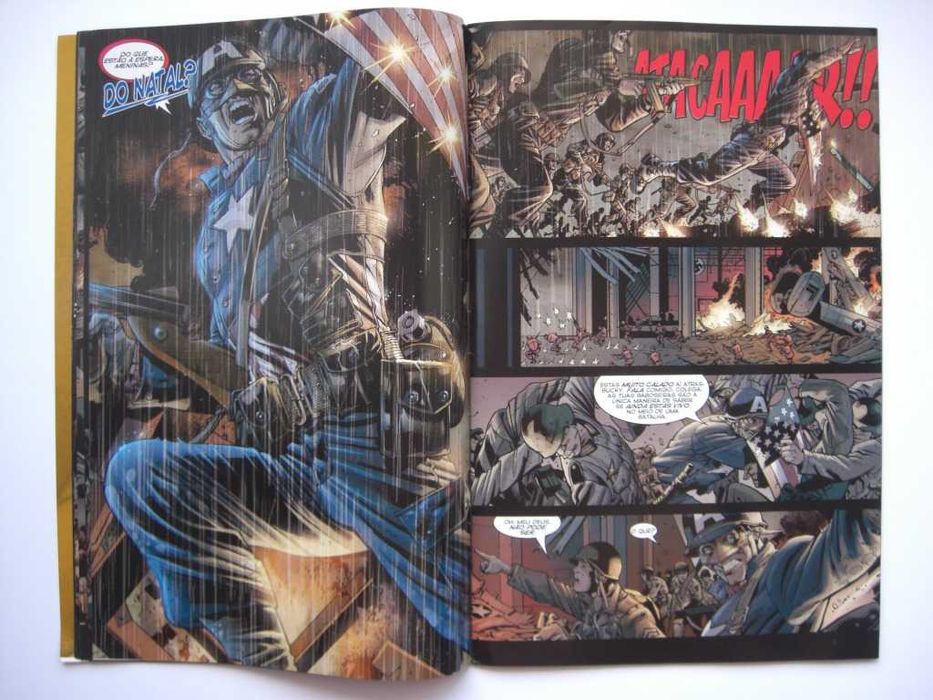 BD Capitão América / Guia Gripe