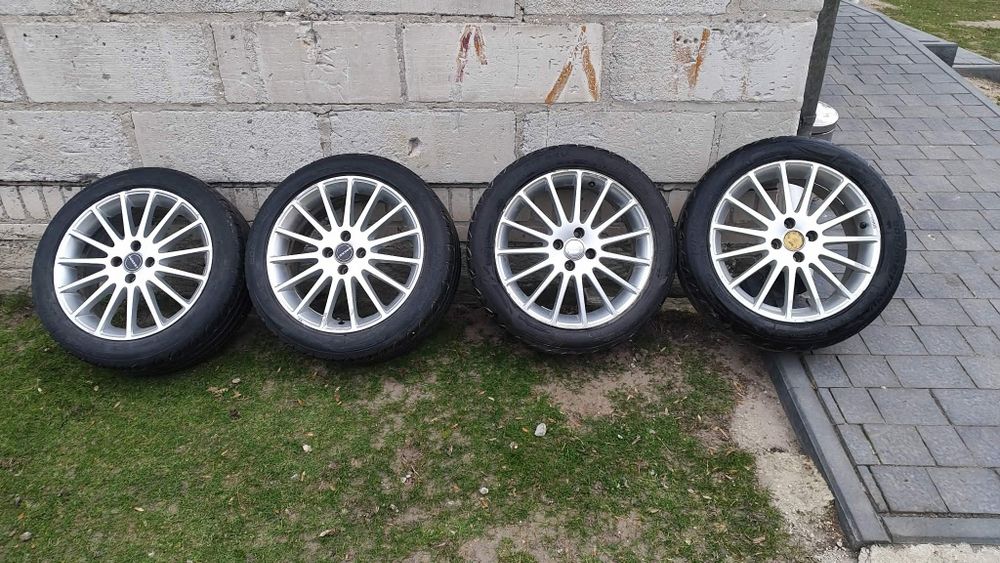 Alufelgi,opony letnie koło 205 50 r 17 ,4x100 do Hondy.
