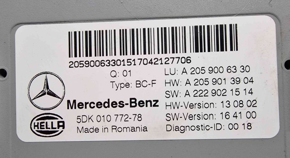 Módulo Electrónico | MERCEDES-BENZ