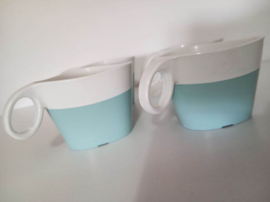 Chávenas de café , plástico TWA década 1960