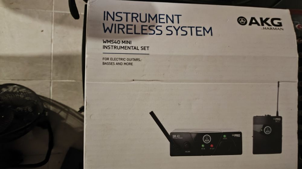 Akg wms 40 pro - sistema wireless