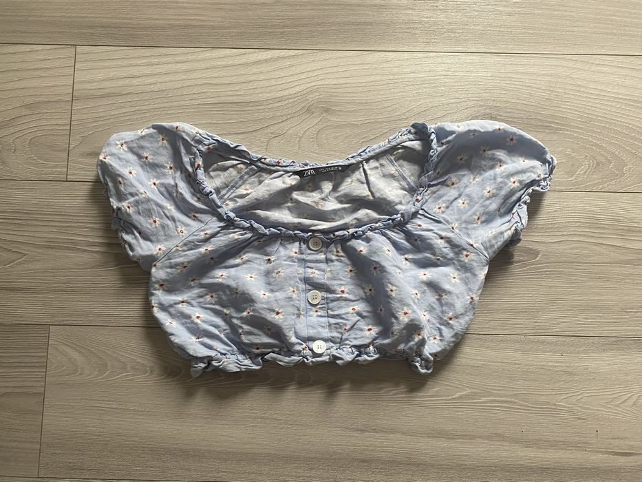 Top w kwiatki Zara