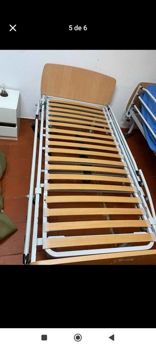 Cama articulada com colchão possibilidade de entrega