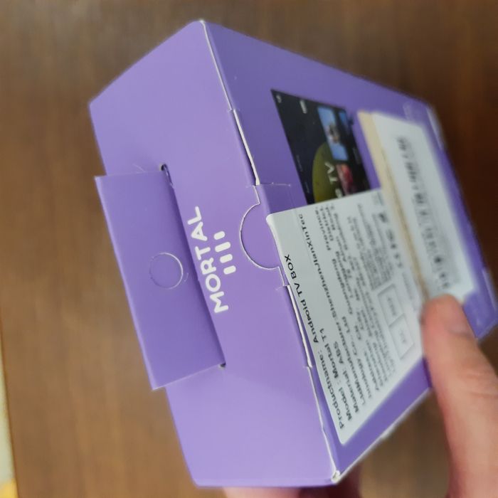 Нова Смарт ТВ приставка Андроїд 14 Mortal T1 Tv box