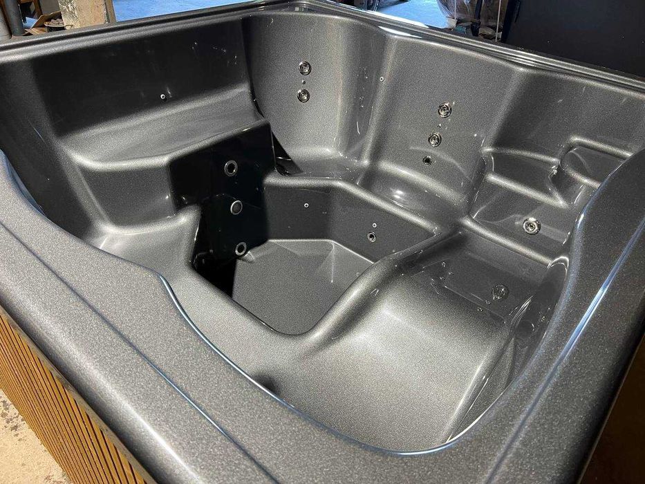 Jacuzzi kwadratowe 220x220 | Balia klasy premium SlowSpa gorąca beczka