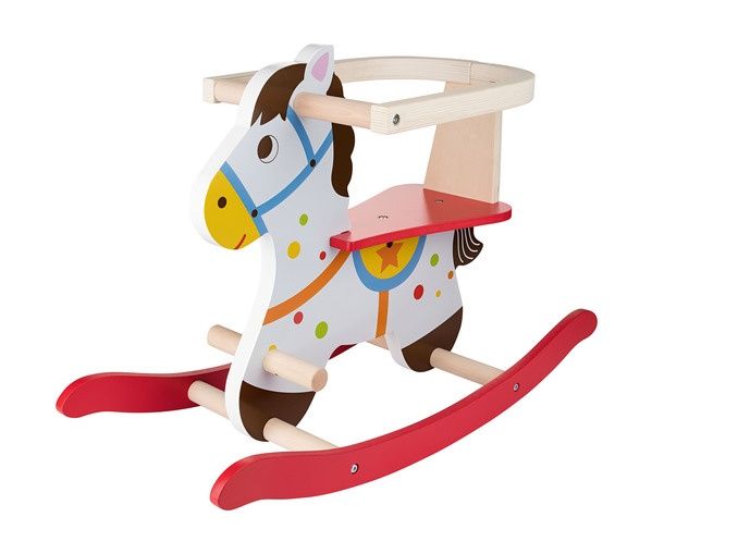 Cavalinho baloiço madeira