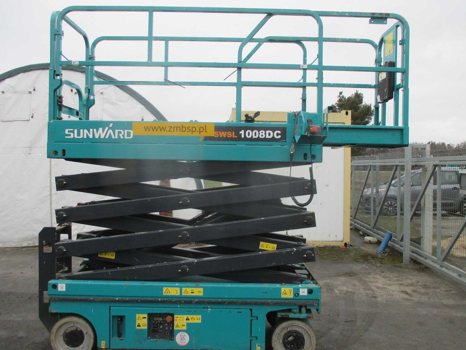 Podnośnik nożycowy 10 m Sunward SWSL1008DC (JLG Genie Haulotte) UDT
